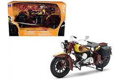 New Ray 1/12 1934 Indian Sport Scout Brown image