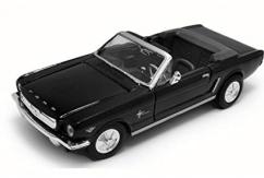 Motormax  1/24 1964 Ford Mustang Convertible Black  image