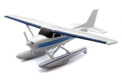 New Ray 1/42 Cessna 172 Skyhawk with Float Kit image