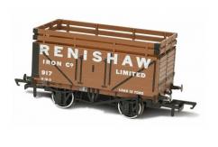 Oxford  1/76 Coke Wagon, 7 Plank, 2 Coke rails, Renshaw Iron Coy 917  image