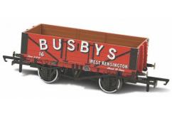 Oxford  1/76 Mineral Wagon, 5 Plank, Busby's No16  image