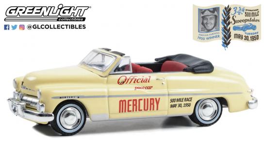 Greenlight 1/64 1950 Mercury Monterey Convertible image