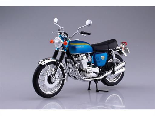 Aoshima 1/12 Honda CB750Four - Candy Blue image