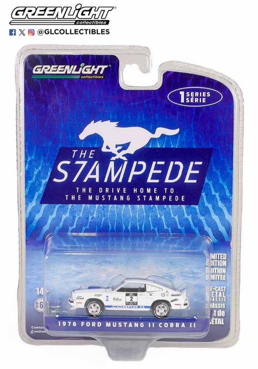 Greenlight 1/64 1976 Ford Mustang II Cobra II image