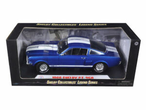 Shelby Collectables 1/18 1966 Shelby GT 350 Blue/White image