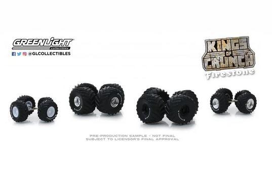 Greenlight 1/64 Wheel & Tyre Pack image