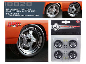 GMP 1/18 Street Fighter Mag Wheel & Tire Pack image