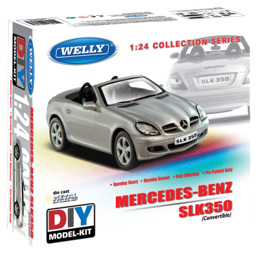 Welly 1/24 Mercedes Benz SLK350 Diecast Kit image