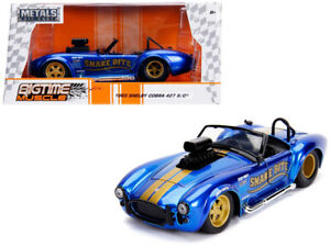 Jada 1/24 Blue '65 Shelby Cobra 427 Big Time Muscle image
