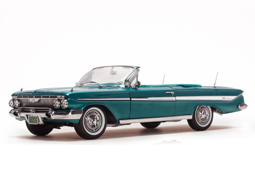 SunStar 1/18 1961 Chevrolet Impala Open Convertible image