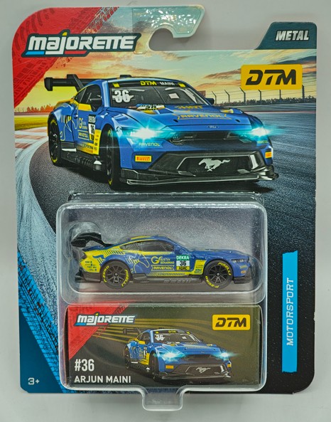 Majorette 1/64 Ford Mustang GT3 DTM #36 Arjun Maini image