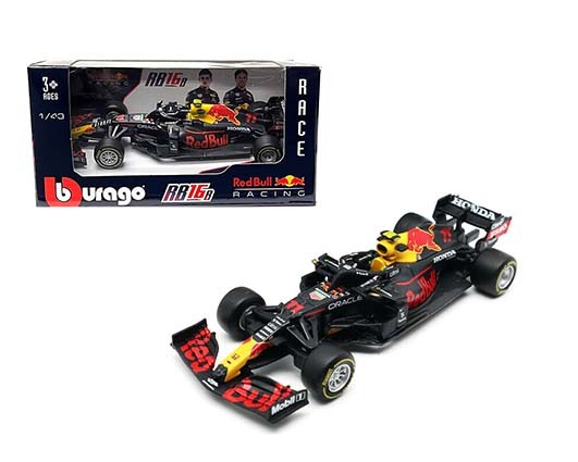 Bburago 1/43 Aston Martin Red Bull Racing RB16B F1 #11 Sergio Perez image