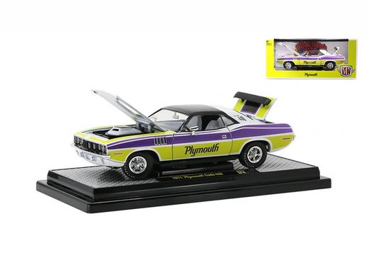 M2 Machines 1/24 1971 Plymouth Cuda 440 image