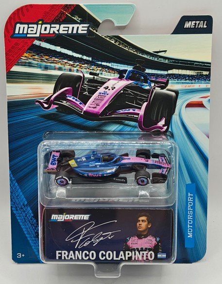 Majorette 1/64 BWT Alpine A525 Formula 1 #43 Franco Colapinto image