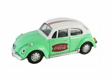 Motor City Classics 1/43 1966 VW Beetle (Coca Cola) image