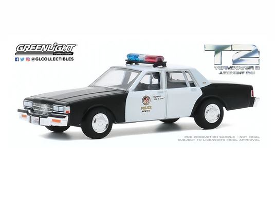 Greenlight 1/64 1987 Chevrolet Caprice Met Police - Terminator 2 image