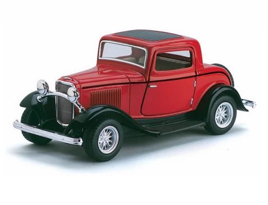 KiNSMART 1/34 Ford 3 Window Coupe 1932 image