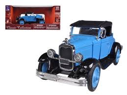 New Ray 1/32 1928 Chevy Roadster Blue/Black image