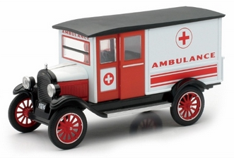 New Ray 1/32 1924 Chevy Series H Van Ambulance White image