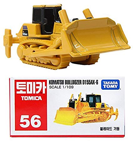 Tomica 1/109 Komatsu D155AX-6 Bulldozer #56 image