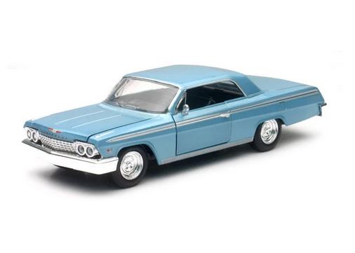New Ray 1/24 1962 Chevrolet Impala SS196 - Blue image