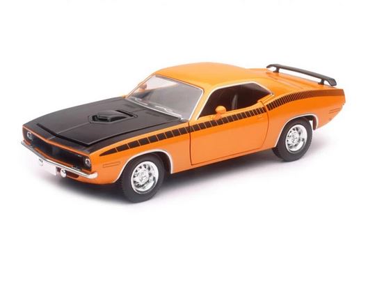 New Ray 1/24 1970 Plymouth Cuda - Orange image