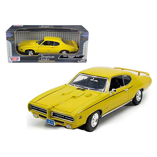 Motormax  1/18 1969 Pontiac GTO Judge - Yellow image