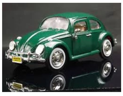 Motormax 1/24 1966 Volkswagen Beetle - Java Green image