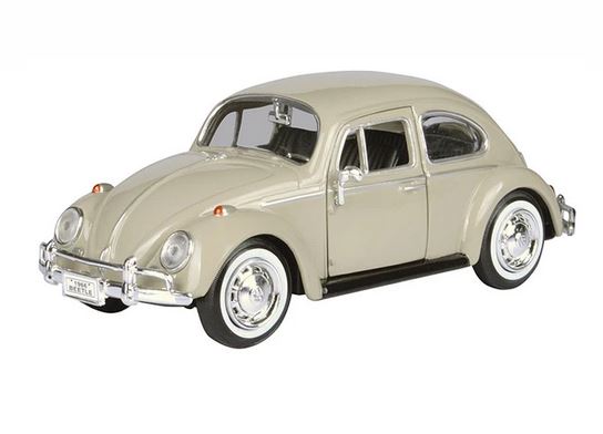 Motormax 1/24 1966 Volkswagen Beetle - Savannah Biege image