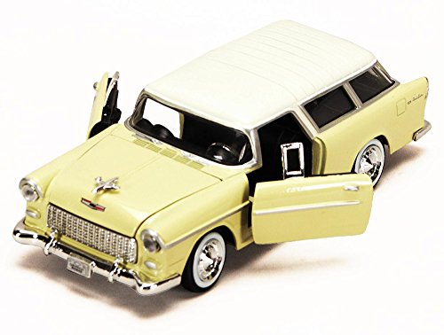 Motormax 1/24 Chevrolet Nomad 1955 - Yellow image