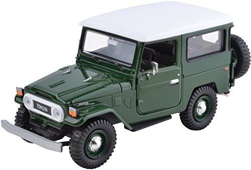 Motormax 1/24 1974 Toyota FJ40 Land Cruiser - Green image