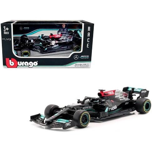 Bburago 1/43 Mercedes-AMG W12E F1 #77 Valterri Bottas image