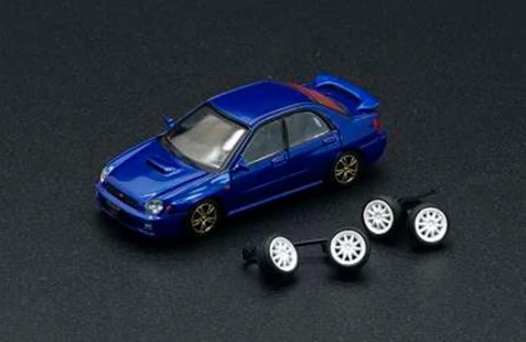 BM Creations 1/64 Subaru Impreza WRX 2001 Blue image