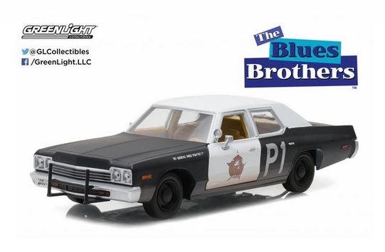 Greenlight 1/24 1974 Dodge Monaco - The Blue Brothers image