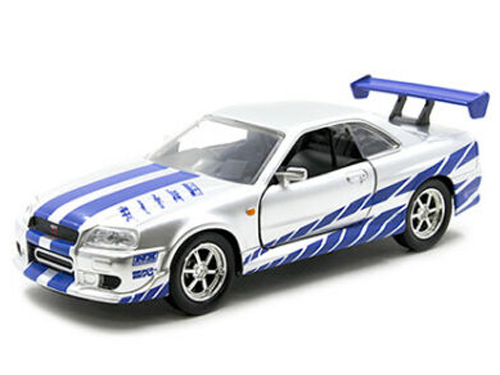 Jada 1/32 Brian's Nissan R34 - Fast & Furious image