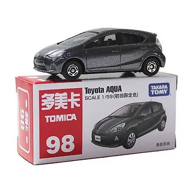 Tomica 1/59 Toyota Aqua #98 image