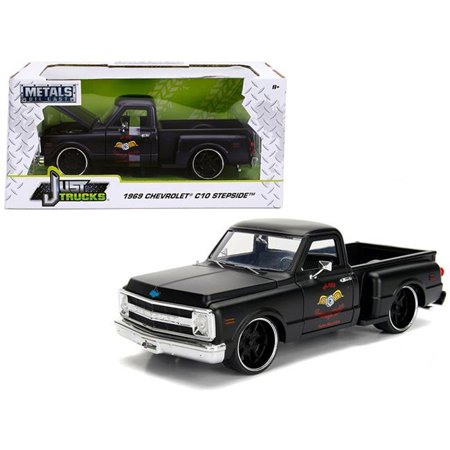 Jada 1/24 '69 Chevy S10 Primer Black image