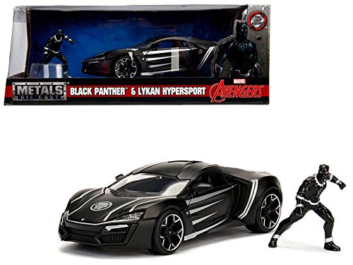 Jada 1/24 Lykan Hypersport with Avengers Black Panther Figure image