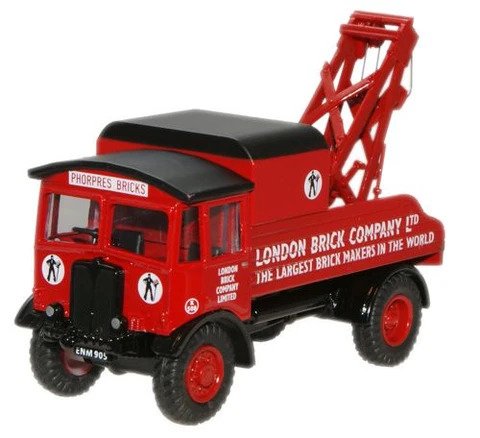 Oxford  1/76 AEC Matador Wrecker London Brick Company image