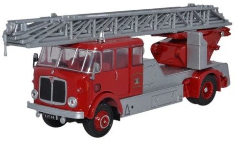 Oxford  1/76 AEC Mercury Turntable Ladder Plymouth Fire Brigade image