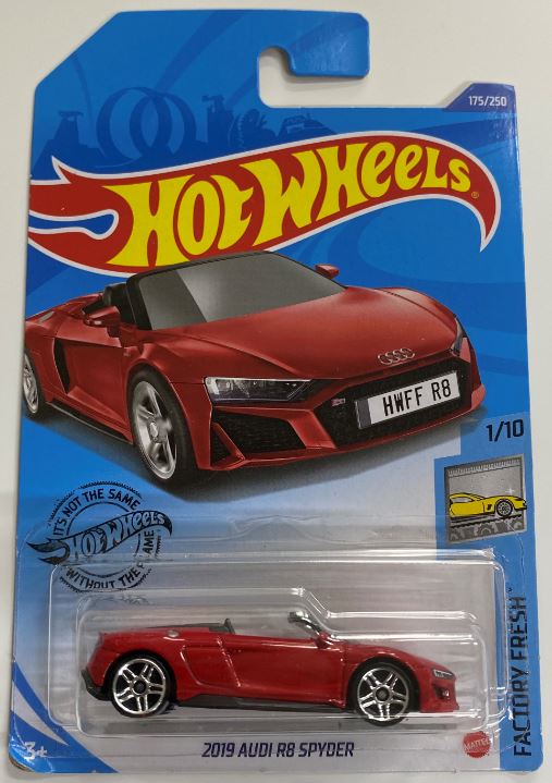 hot wheels audi r8 spyder