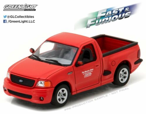 Greenlight 1/43 1999 Ford F-150 SVT Lightning Red image