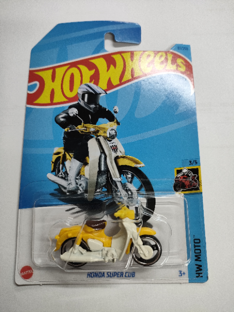 Hot Wheels Honda Super Cub Yellow image