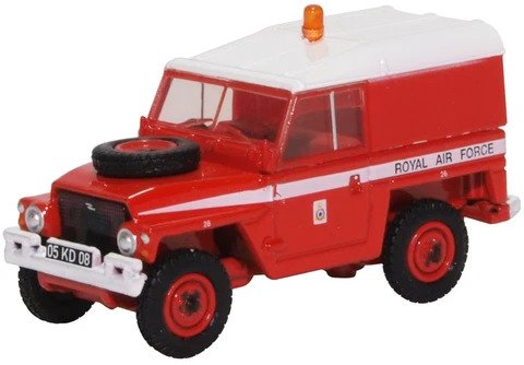 Oxford  1/76 Land Rover 1/2 Ton Lightweight RAF- Red Arrows image