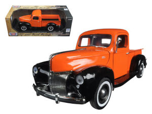 Motormax 1/18 1940 Ford Pick Up Orange image