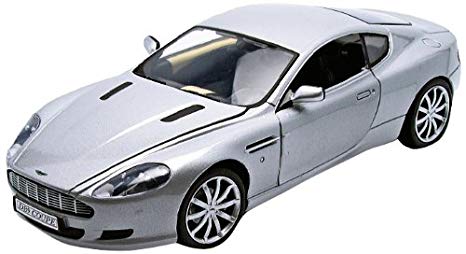 Motormax 1/18 2004 Aston Martin DB9 Coupe Silver image