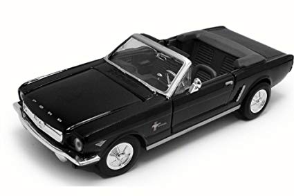 Motormax  1/24 1964 Ford Mustang Convertible Black  image