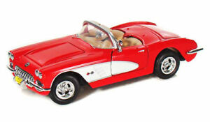 Motormax  1/24 1959 Chev Corvette Convertible Red/White  image