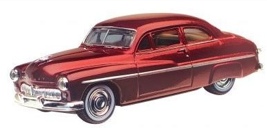 Motormax  1/43 1949 Mercury Coupe Red  image