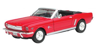 Motormax 1/43 1964 Ford Mustang Convertible Red image
